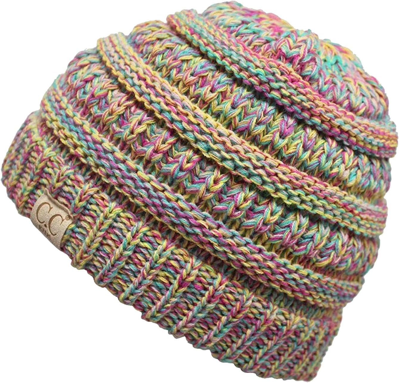 Toddler Winter Hat Ages 1–4, Soft Knit Beanie for Boys & Girls, Cozy Warm Kids Beanies for Cold Weather