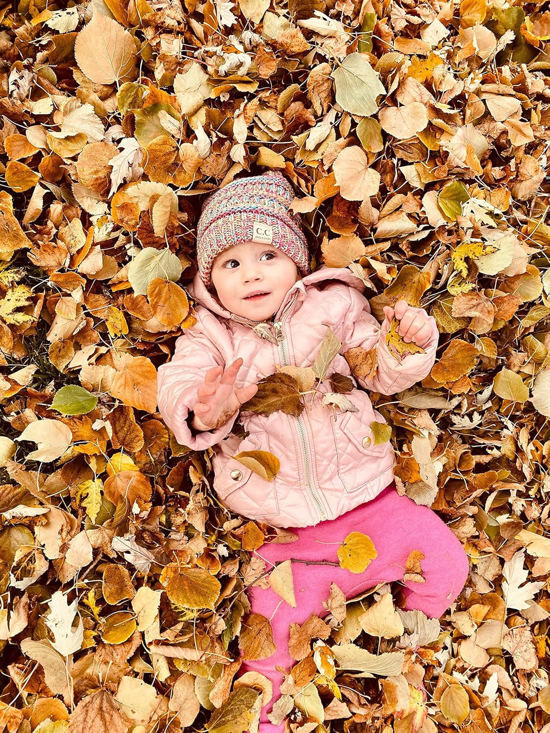 Toddler Winter Hat Ages 1–4, Soft Knit Beanie for Boys & Girls, Cozy Warm Kids Beanies for Cold Weather