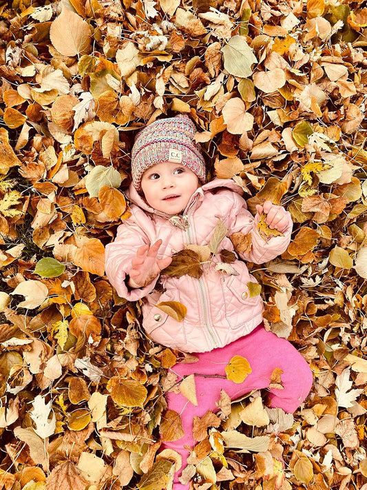 Toddler Winter Hat Ages 1–4, Soft Knit Beanie for Boys & Girls, Cozy Warm Kids Beanies for Cold Weather