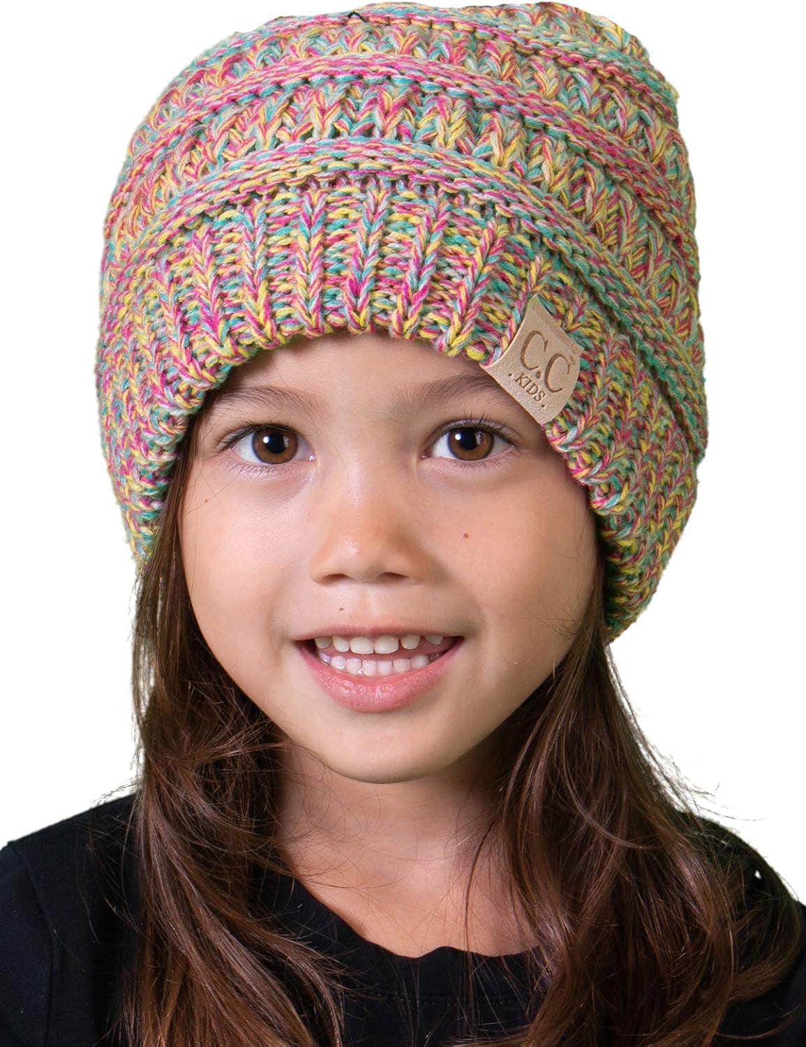 Toddler Winter Hat Ages 1–4, Soft Knit Beanie for Boys & Girls, Cozy Warm Kids Beanies for Cold Weather